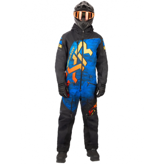 Combinezon snowmobil FXR M CX FAST Insulated Dark Blue Haze Sunset