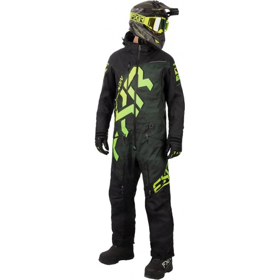 Combinezon snowmobil FXR CX FAST Insulated Army Haze Glowstick