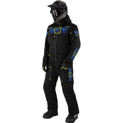 Combinezon snowmobil FXR Maverick Lite Black Blue Hivis 23