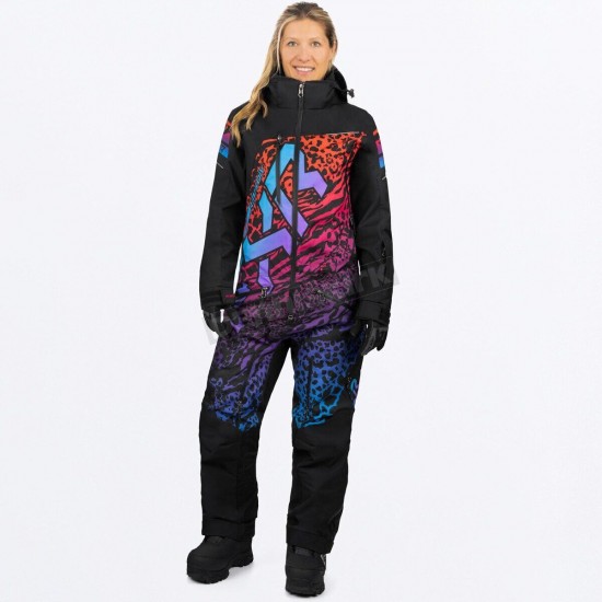 Combinezon dama snow FXR CX FAST Insulated Black Safari