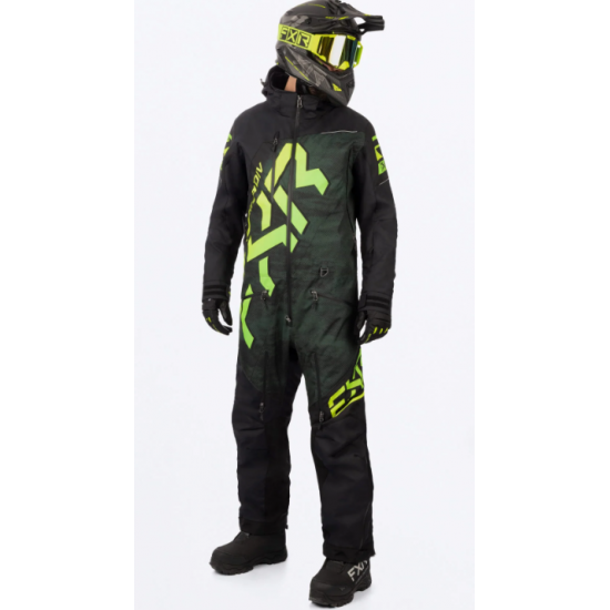 Combinezon snowmobil FXR CX F.A.S.T. Insulated Army Haze/Glowstick