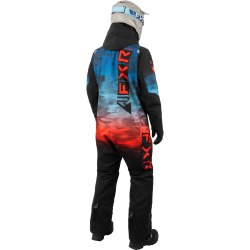 Combinezon snowmobil FXR Helium Insulated Blue Red Haze Combinezon snowmobil FXR Helium Insulated Blue Red Haze
