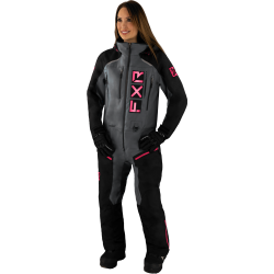 Combinezon dama snow FXR Recruit FAST Black Char Fuchsia insulated 23 Combinezon dama snow FXR Recruit FAST Black Char Fuchsia insulated 23