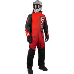 COMBINEZON SNOWMOBIL FXR RED FADE/BLACK HELIUM LITE MONOSUIT 23 