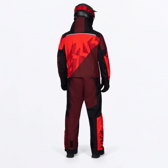 Combinezon snowmobil FXR Cold Cross CX FAST Insulated Red OXBlood