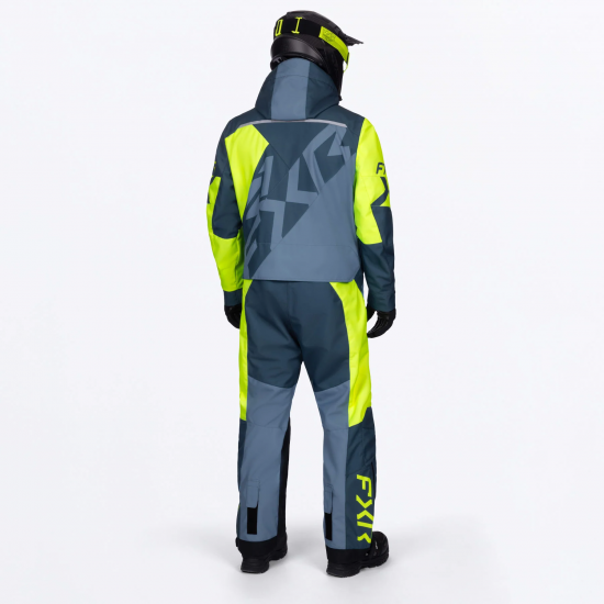 Combinezon snowmobil FXR Cold Cross CX FAST Insulated Lt Steel HiVis Combinezon snowmobil FXR Cold Cross CX FAST Insulated Lt Steel HiVis