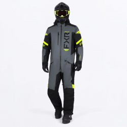 Combinezon snowmobil FXR Insulated Helium Charcoal HiVis