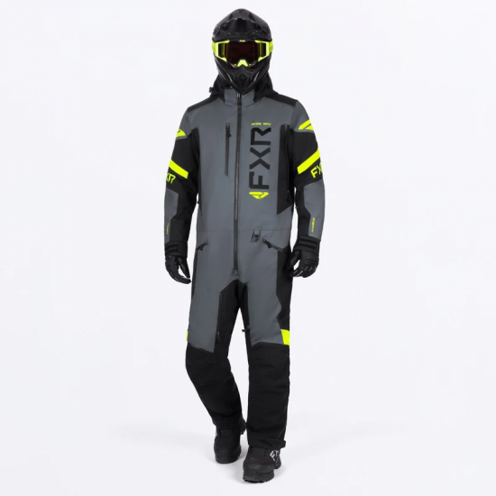 Combinezon snowmobil FXR Insulated Helium Charcoal HiVis Combinezon snowmobil FXR Insulated Helium Charcoal HiVis