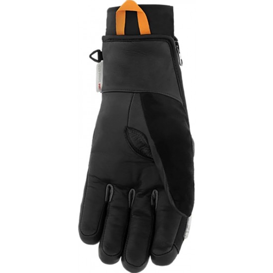 Manusi snow FXR Pro-Tec Leather Black