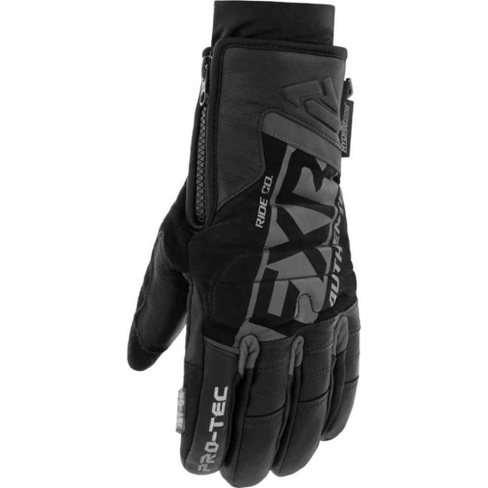 Manusi snow FXR Pro-Tec Leather Black