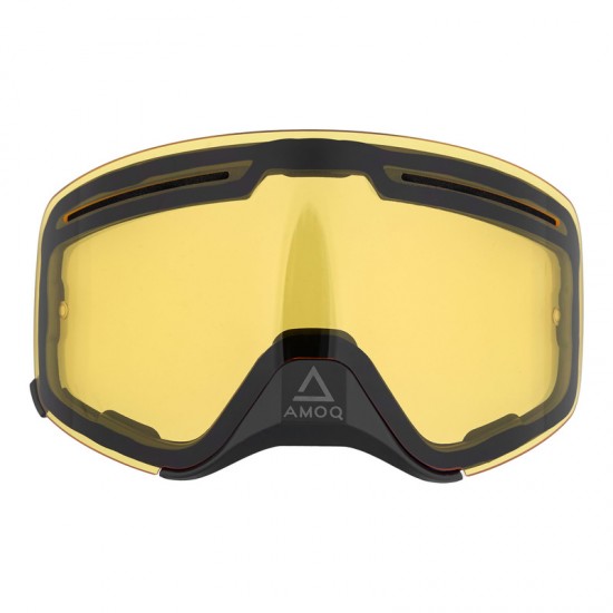 Lentila magnetica incalzita ochelari snowmobil AMOQ Yellow