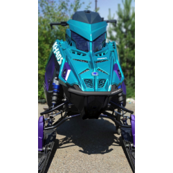 Bara de protectie fata Woodpecker HD Polaris Matryx (negru)