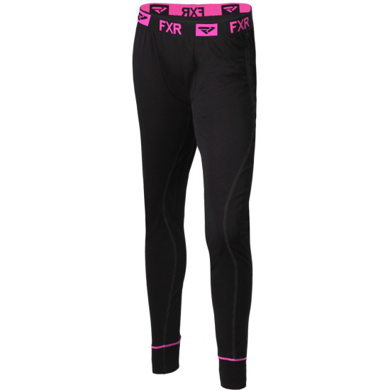 Pantaloni corp dama Merino FXR Endeavor Black Pink