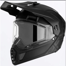 Casca cu viziera dubla FXR Clutch X Prime Black Casca cu viziera dubla FXR Clutch X Prime Black