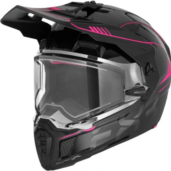 Casca snow viziera incalzita FXR Clutch X Pro Pink