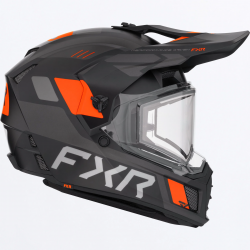 Casca snow FXR Clutch X 26 Viziera Incalzita Black Orange Casca snow FXR Clutch X 26 Viziera Incalzita Black Orange