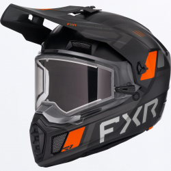 Casca snow FXR Clutch X 26 Viziera Incalzita Black Orange Casca snow FXR Clutch X 26 Viziera Incalzita Black Orange