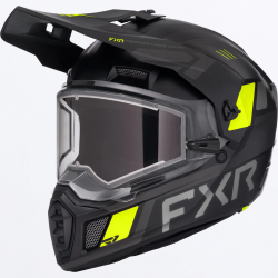 Casca snow FXR Clutch X 26 Viziera Incalzita Black HiVis Casca snow FXR Clutch X 26 Viziera Incalzita Black HiVis