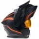 Casca snow AMOQ Ballastic Flip Up Viziera Incalzita Black Orange