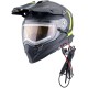 Casca snow AMOQ Adaptor EVO Adventure Viziera Incalzita Black Yellow