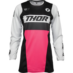 Tricou dama Thor Pulse Racer Black Pink