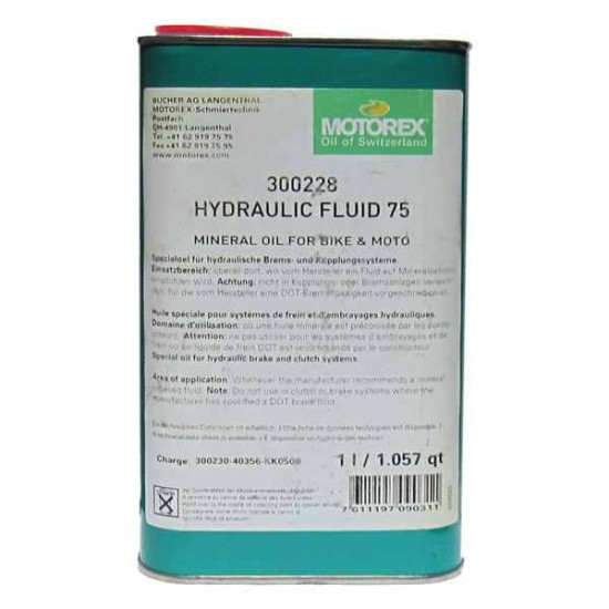 Hydraulic fluid 75 Motorex 1L