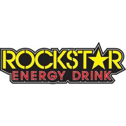 Sticker Die Cut Rockstar Factory Effex Sticker Die Cut Rockstar Factory Effex