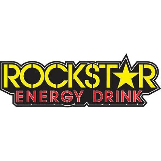 Sticker Die Cut Rockstar Factory Effex