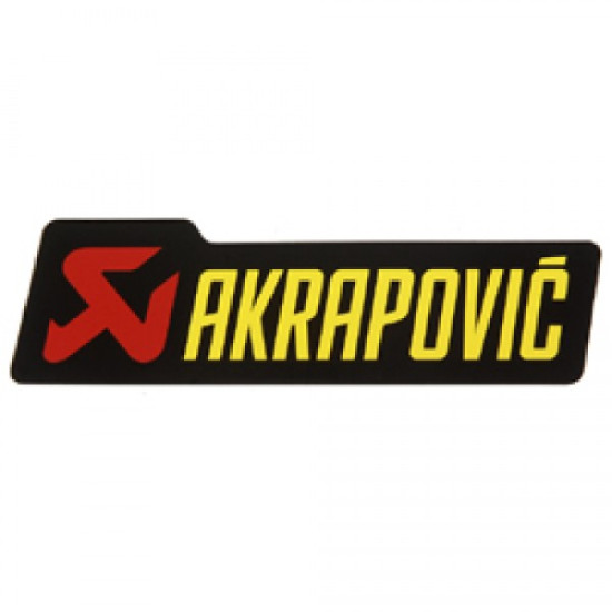 Sticker Akrapovich 15cm X 4cm