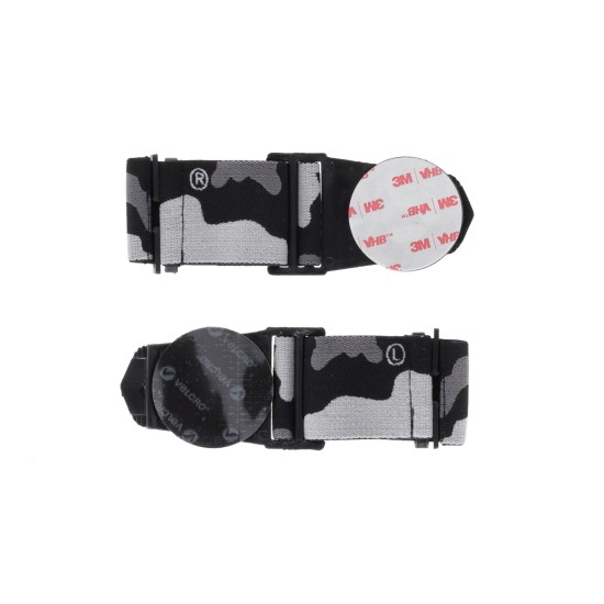 Prindere ochelari pe casca Quick Strap Acerbis Grey Black
