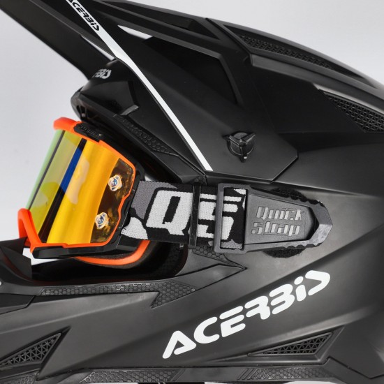 Prindere ochelari pe casca Quick Strap Acerbis Grey Black