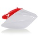 Laterale spate Honda Acerbis Rosu/Alb