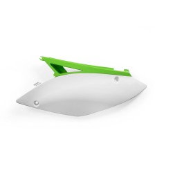 Laterale spate Kawasaki 09-12 Acerbis Verde/Alb