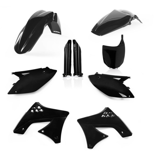 Kit complet plastice Kawasaki 09-12 Acerbis Negru