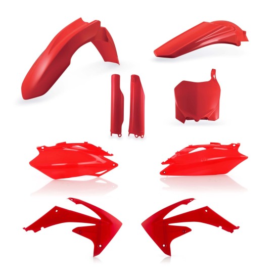 Kit complet plastice Honda 09-10 Acerbis Rosu