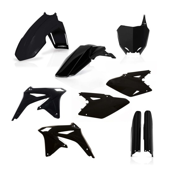 Kit complet plastice Suzuki 08-17 Acerbis Negru Kit complet plastice Suzuki 08-17 Acerbis Negru