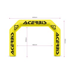 Arcada gonflabila 220v Acerbis Galben