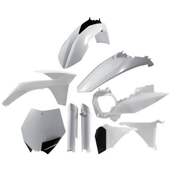 Kit complet plastice KTM 11 Acerbis Alb