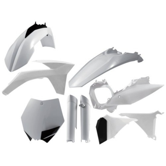 Kit complet plastice KTM 11-12 Acerbis Alb