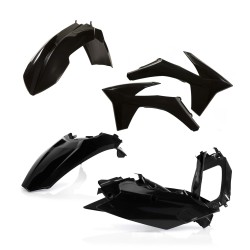 Kit plastice 11-12 Acerbis Negru