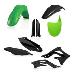 Kit complet plastice Kawasaki 12 Acerbis Verde/Alb
