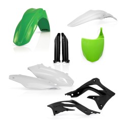 Kit complet plastice Kawasaki 12 Acerbis Verde/Negru