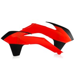 Laterale rezervor KTM 13-16 Acerbis Portocaliu Fluo/Negru
