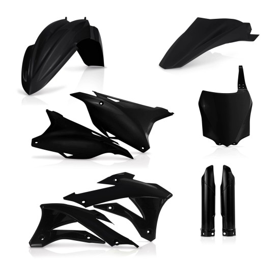 Kit complet plastice Kawasaki 14-21 Acerbis Negru