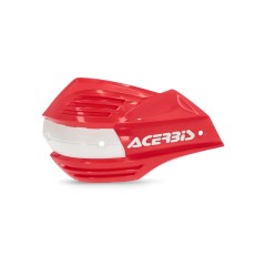 Plastice de schimb handguard X-Factor Acerbis Rosu/Alb Plastice de schimb handguard X-Factor Acerbis Rosu/Alb