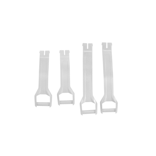 Set curele cizme X-Move 2.0 Acerbis Alb