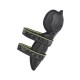 Genunchiere copii Profile 2.0 Acerbis Negru/Galben