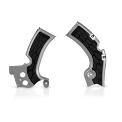 Protectii cadru X-Grip Kawasaki 09-18 Acerbis Argintiu