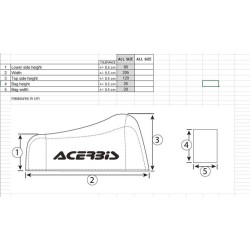 Husa protectie Acerbis MX/Enduro Husa protectie Acerbis MX/Enduro