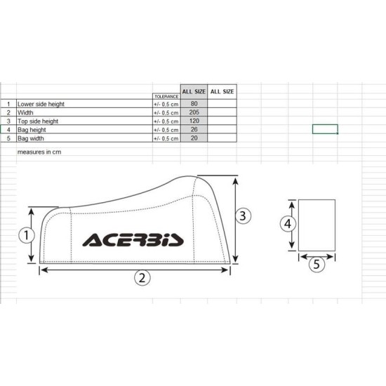 Husa protectie Acerbis MX/Enduro Husa protectie Acerbis MX/Enduro